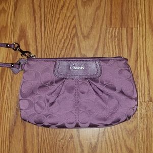 Coach wristlet